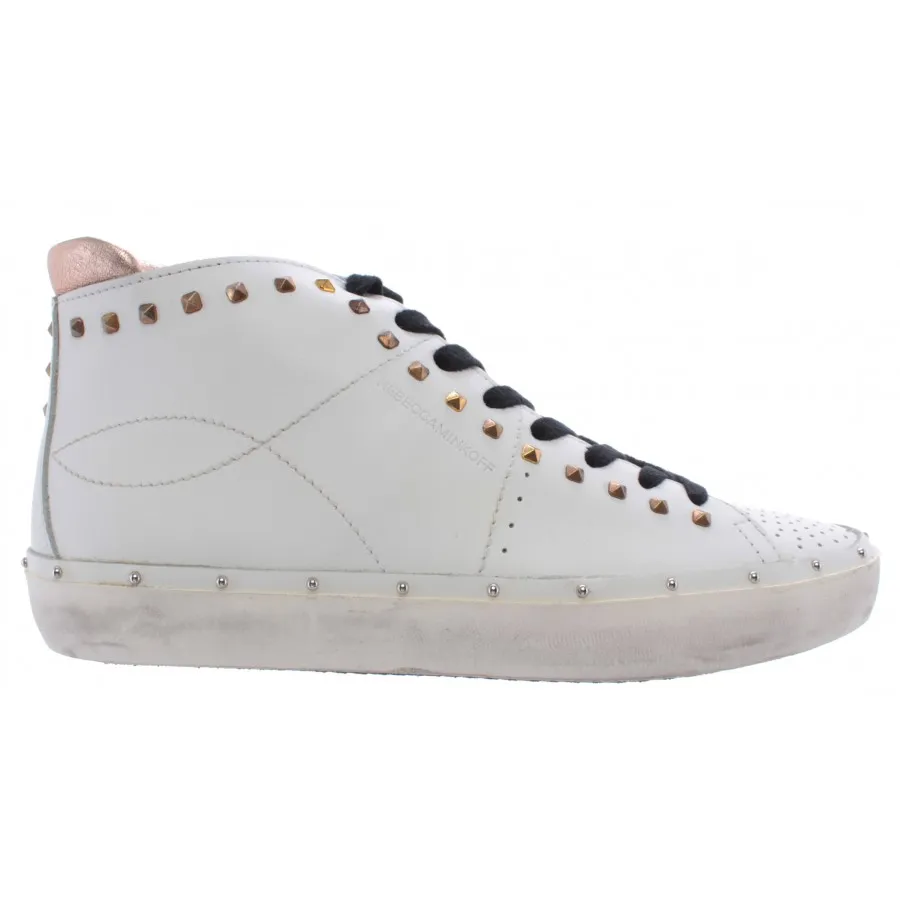 Calzado Mujer Sneakers REBECCA MINKOFF 0HMD NA01 Michell Studs Nappa White High