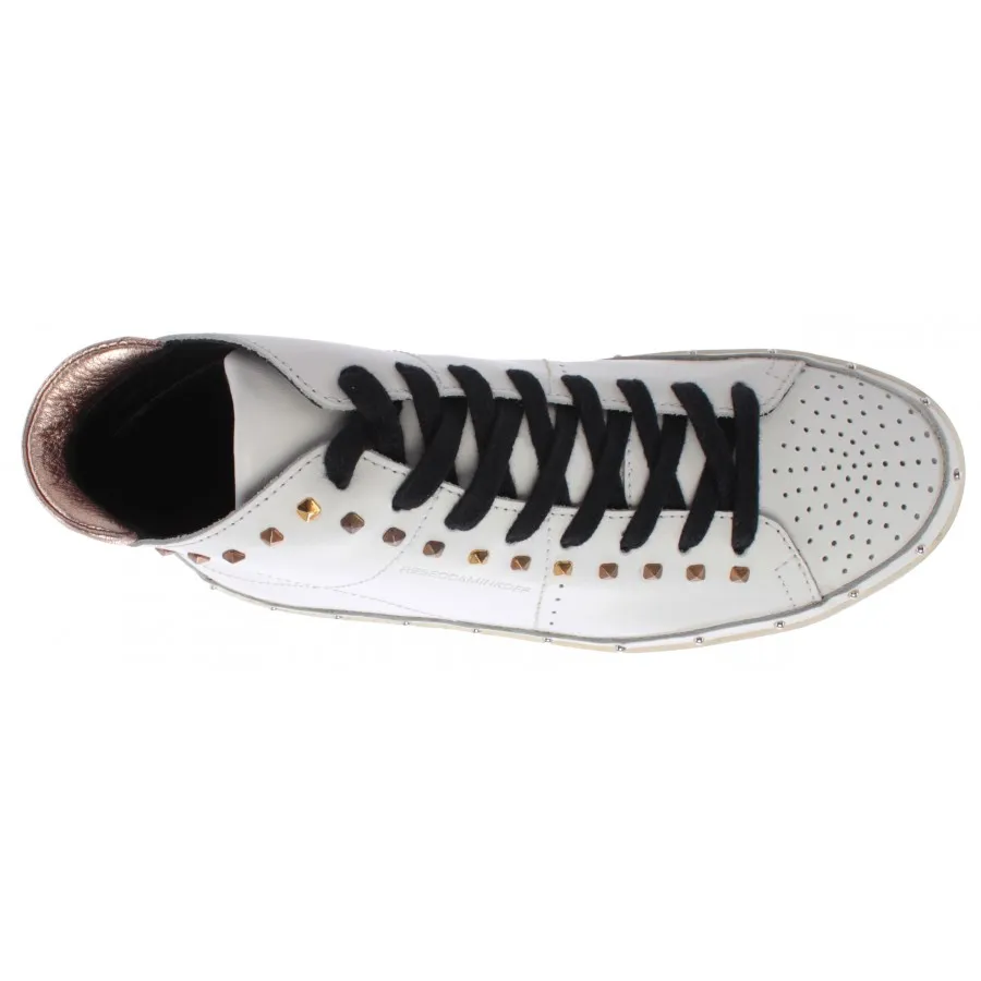 Calzado Mujer Sneakers REBECCA MINKOFF 0HMD NA01 Michell Studs Nappa White High