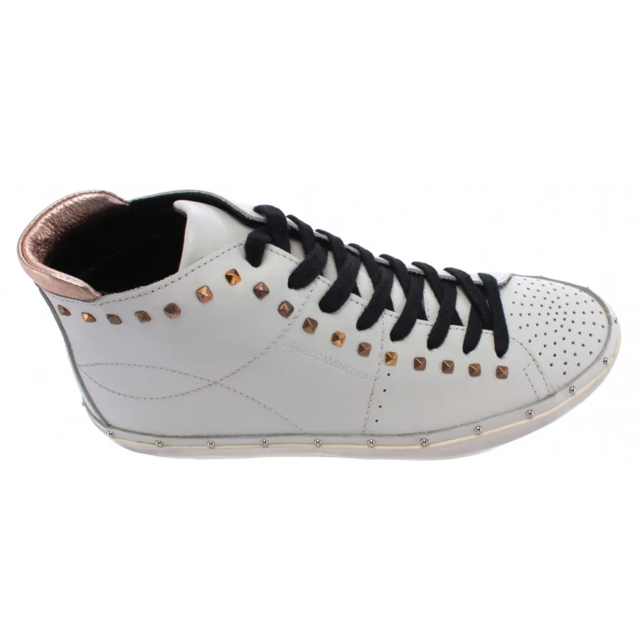 Calzado Mujer Sneakers REBECCA MINKOFF 0HMD NA01 Michell Studs Nappa White High