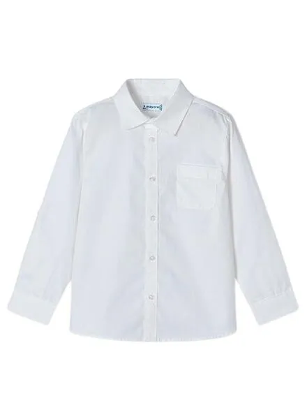 Camiseta Mayoral Básica Blanco Para Niño
