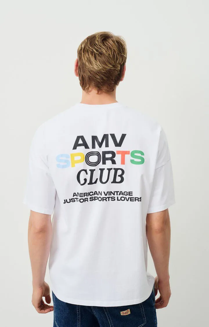 Camiseta mixta Fizvalley "AMV SPORTS CLUB" | MFIZ02AJOE25