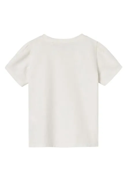 Camiseta Name It Beige Para Niña