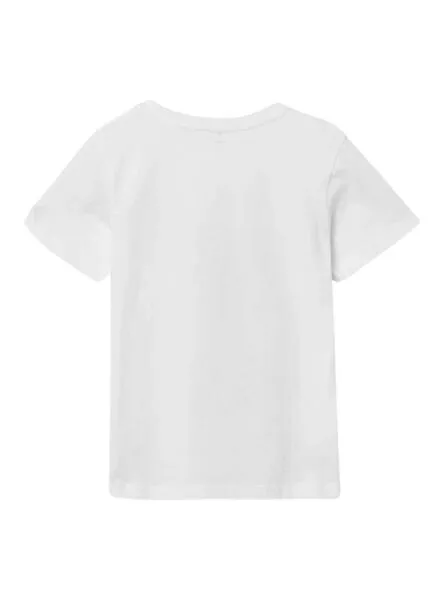 Camiseta Name It Tavik Blanco Para Niño