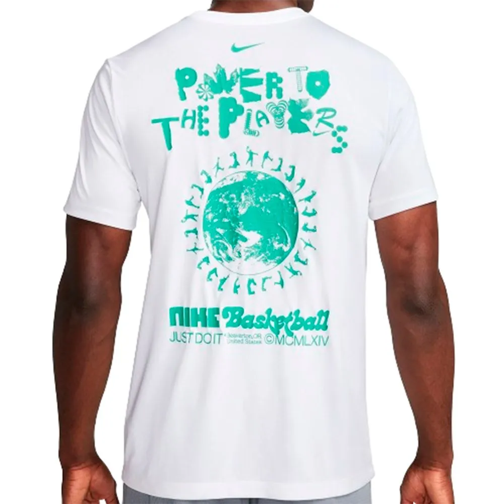 CAMISETA NIKE DRIFIT WHITE