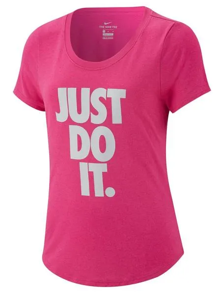 camiseta nike tecnica rosa niña