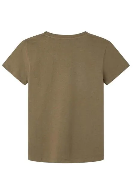 Camiseta Pepe Jeans Randal Verde Para Niño