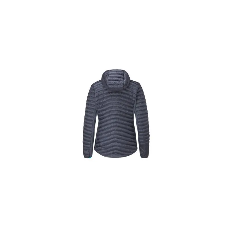 Camiseta térmica con capucha para mujer Rab Cirrus Flex 2.0 (Acero)