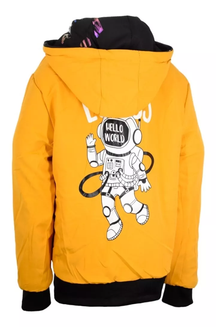 Campera Reversible Niños Niñas Impermeable Importada Kb27