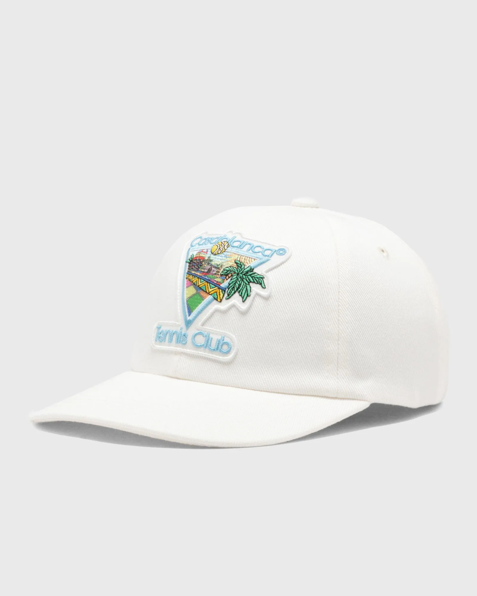 Casablanca AFRO CUBISM TENNIS CLUB EMBROIDERED PATCH CAP