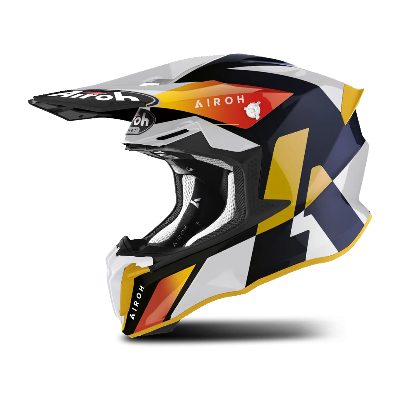 Casco de Cross Airoh Twist 2.0 Lift Multicolor