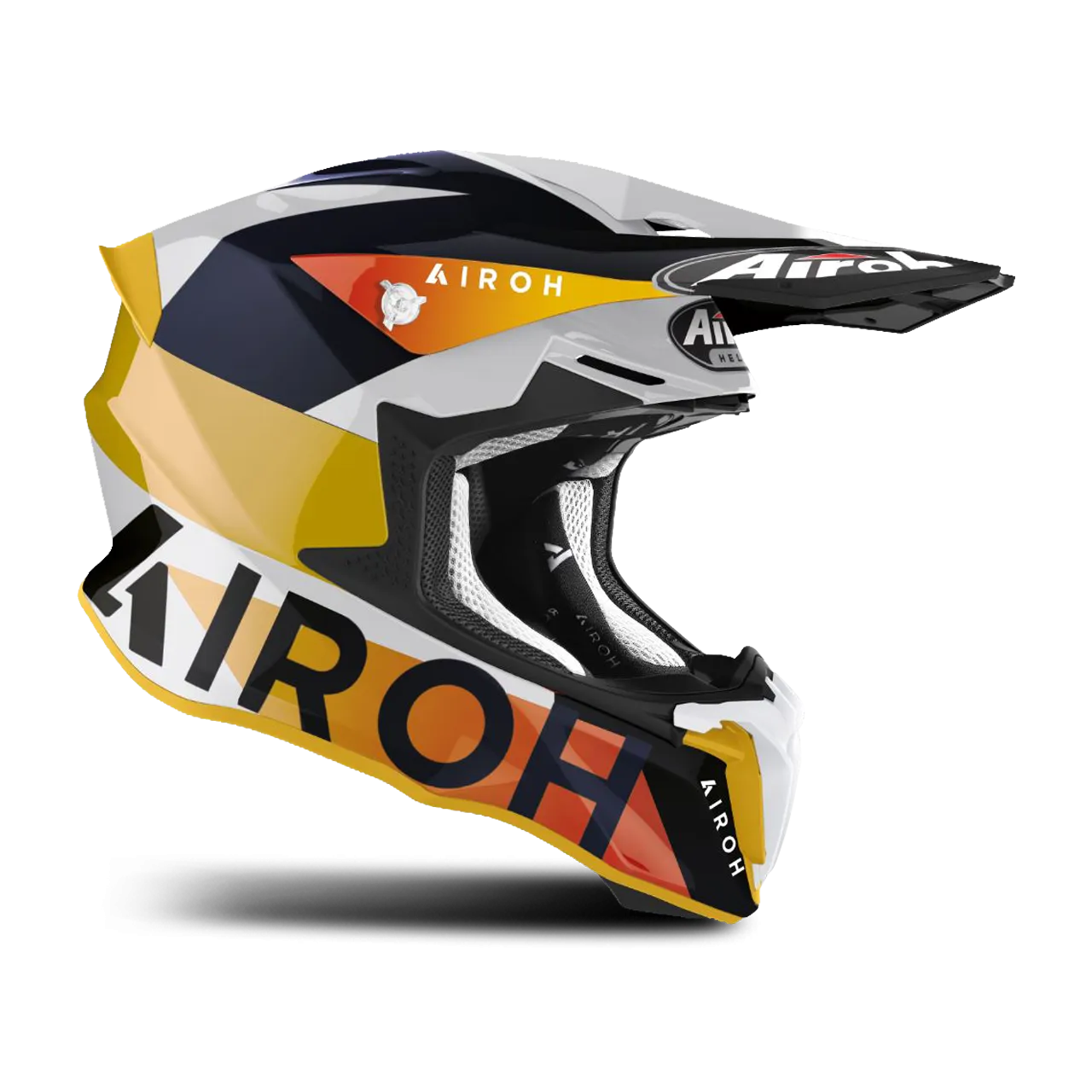 Casco de Cross Airoh Twist 2.0 Lift Multicolor