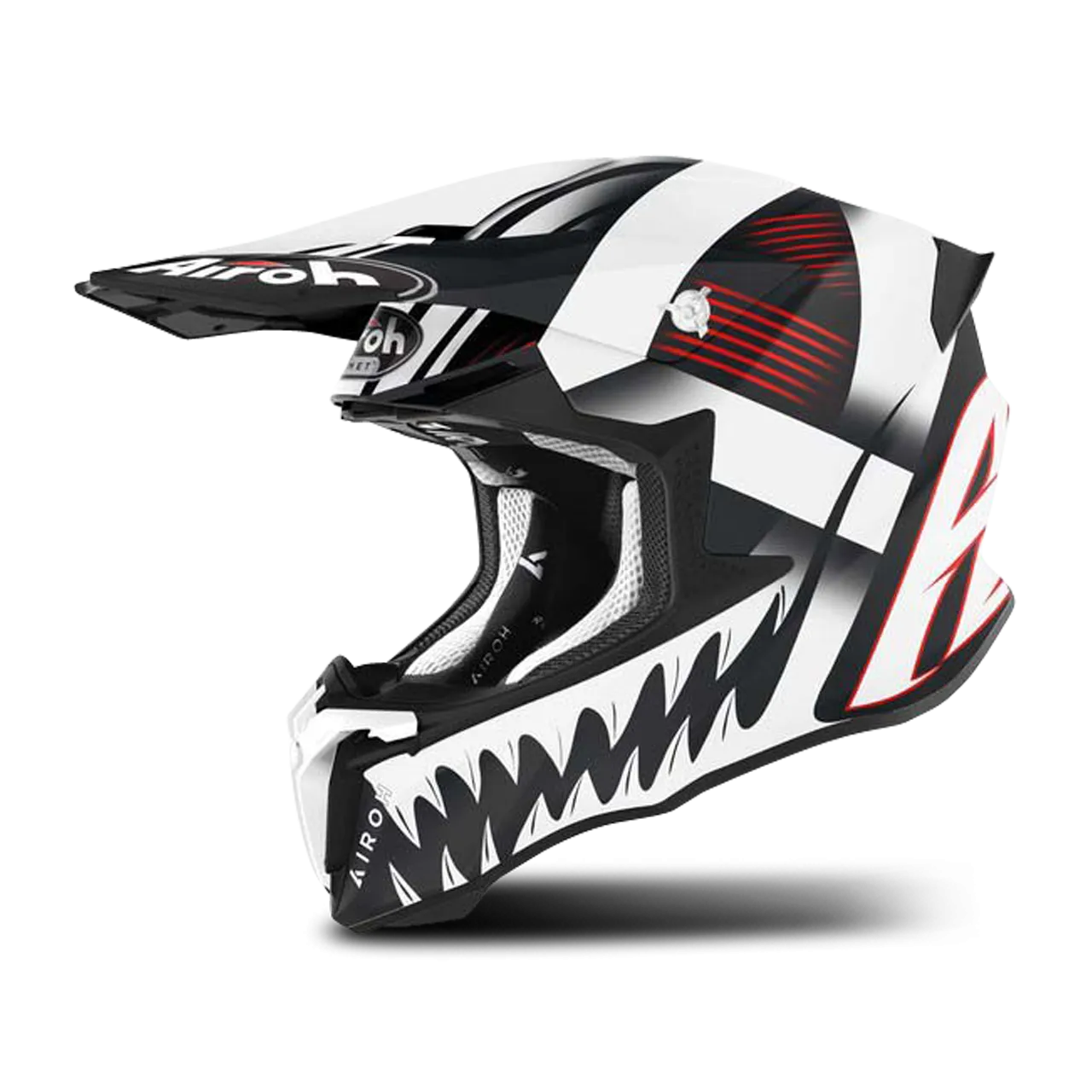 Casco de Cross AIROH Twist 2.0 Máscara Mate