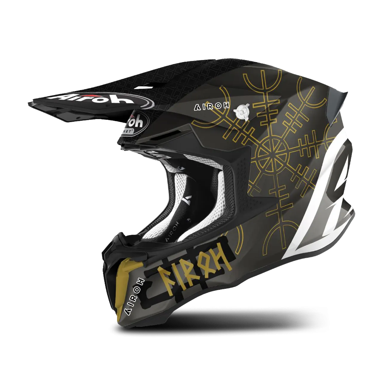 Casco de Cross Airoh Twist 2.0 Sword Brillante