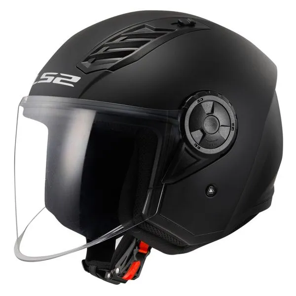 Casco LS2 Airflow II Solid Matt Black OF616 