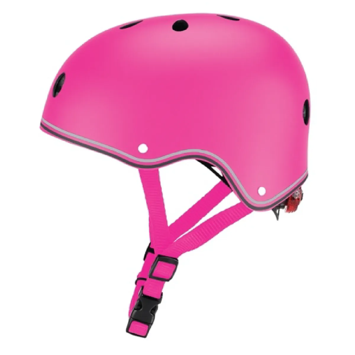 Casco Scooter Niño Globber Primo Lights Rosado