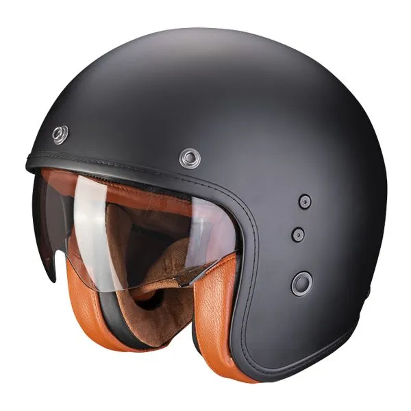 Casco Scorpion Belfast Evo Luxe Matt Black 