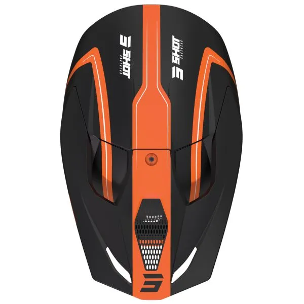 Casco SHOT Furious Reflex Orange Matt 
