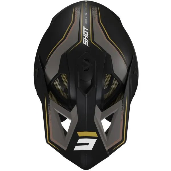 Casco SHOT Lite Prism Black Gold Matt 