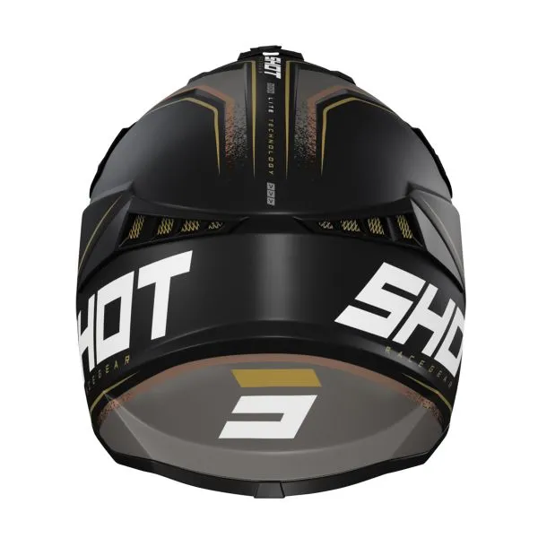 Casco SHOT Lite Prism Black Gold Matt 