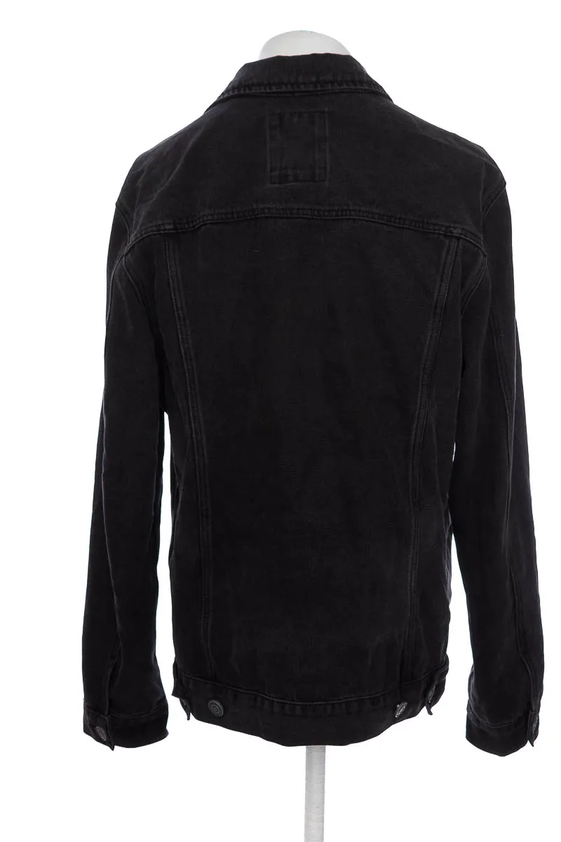 CHAQUETA COLOR NEGRO  DENIMLAB