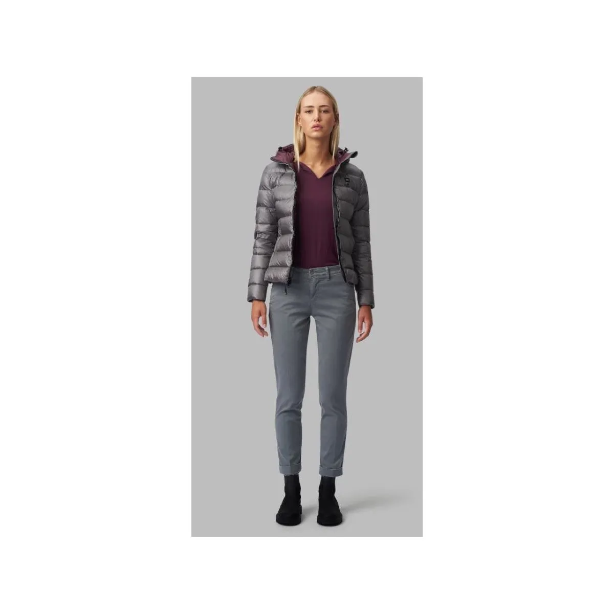 CHAQUETA  CORTA IMBOTTITO MUJER