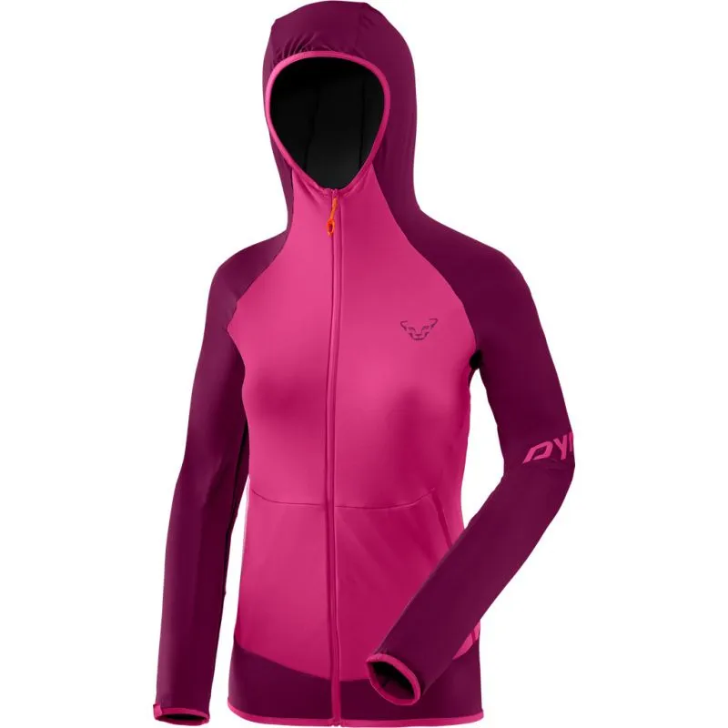 Chaqueta Dynafit Transalper Light Polartec (rojo remolacha) Mujer