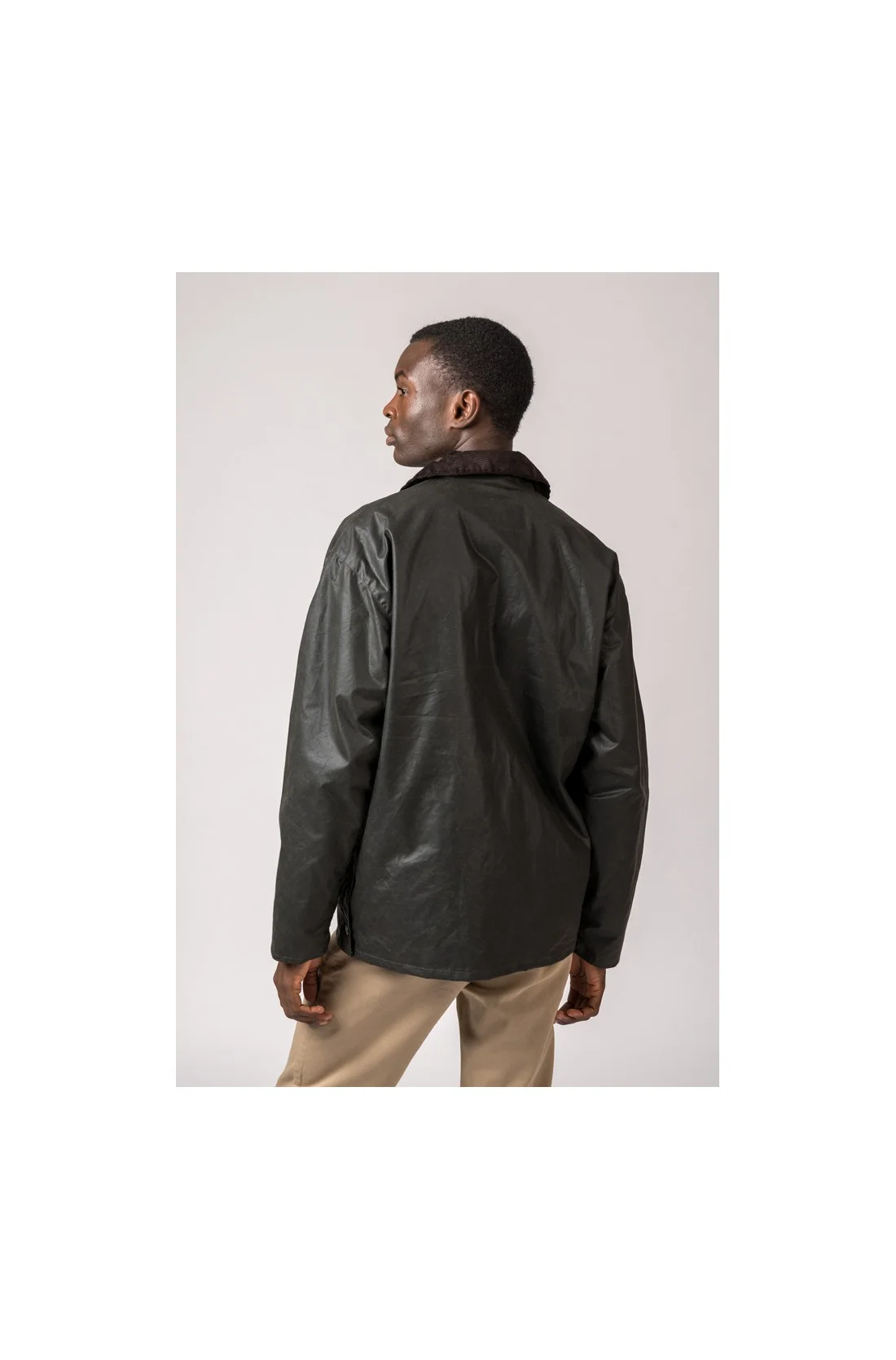 CHAQUETA ENCERADA BURLEY VERDE