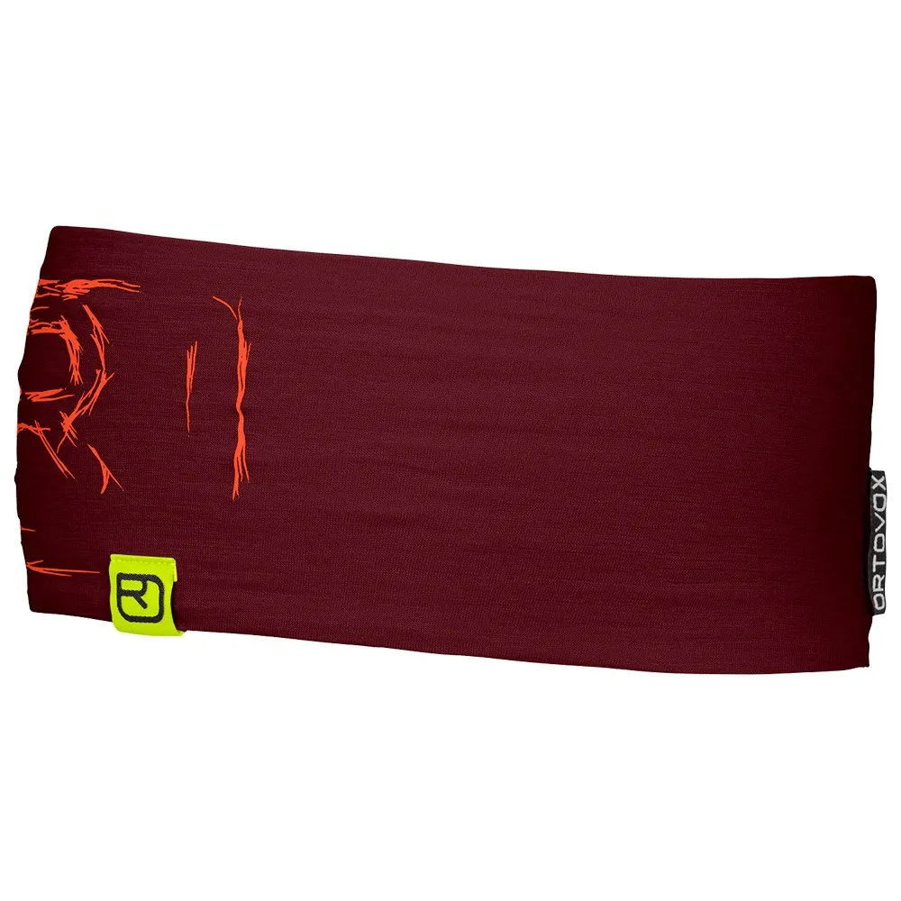 Cinta de pelo Ortovox 120 Tec Logo Headband Winetasting
