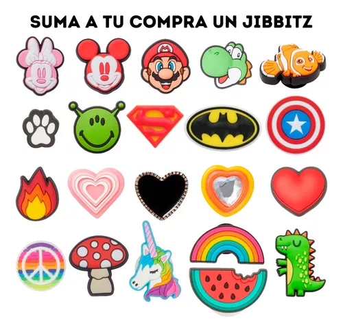 Crocs Originales Pins Jibbitz Capitan America Niños Empo2000