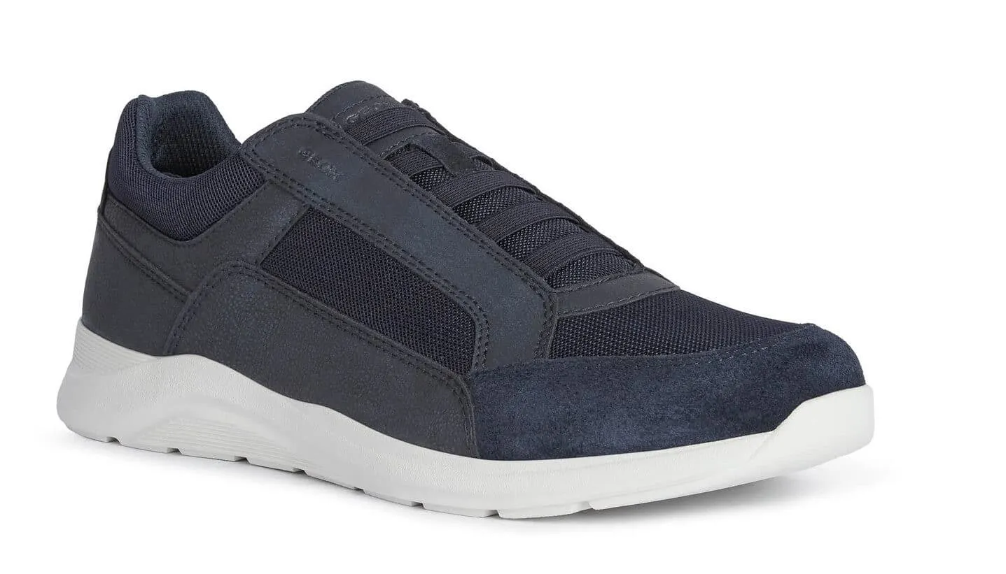 Deportivos azules para hombre con elásticos Geox Damiano