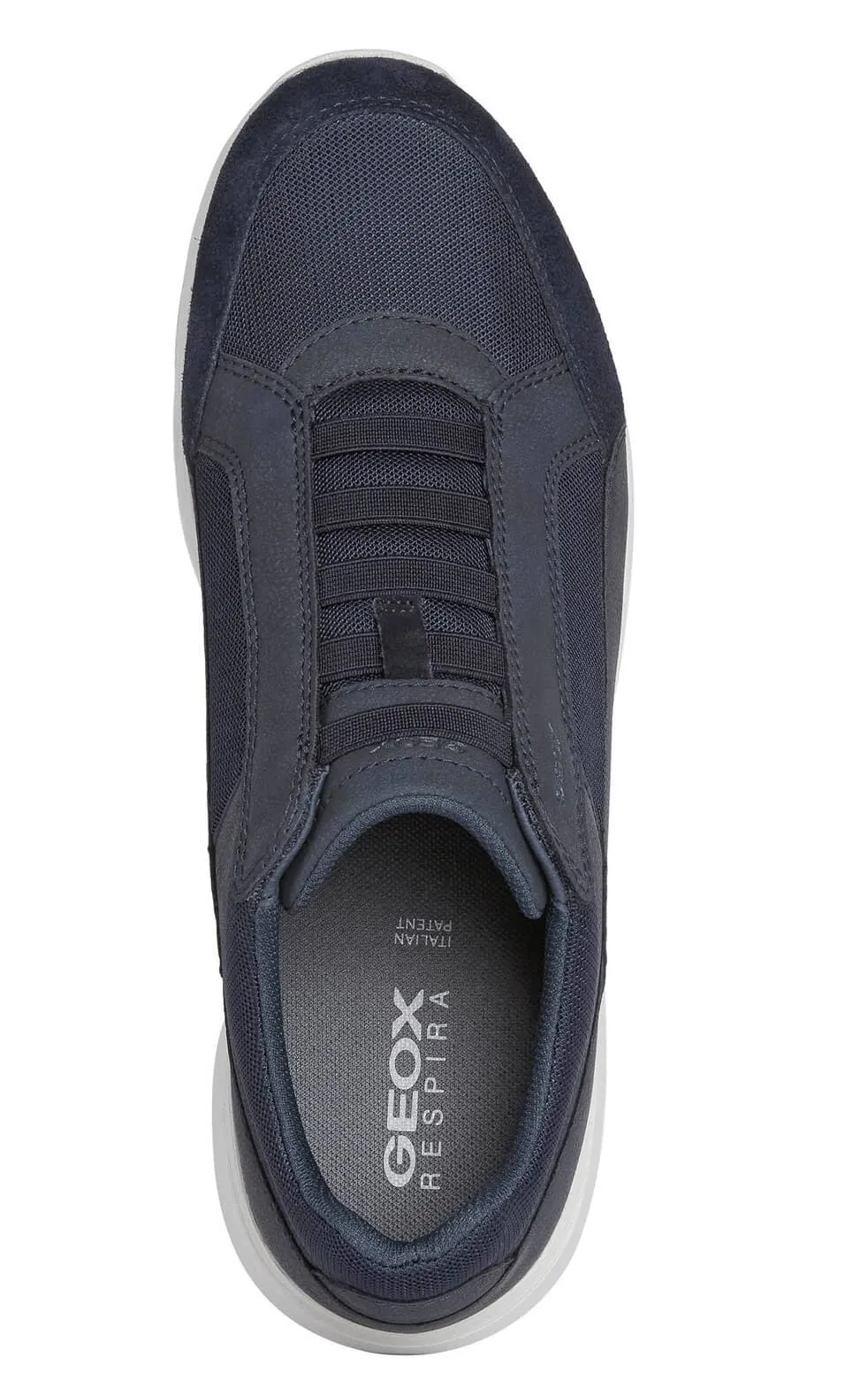 Deportivos azules para hombre con elásticos Geox Damiano