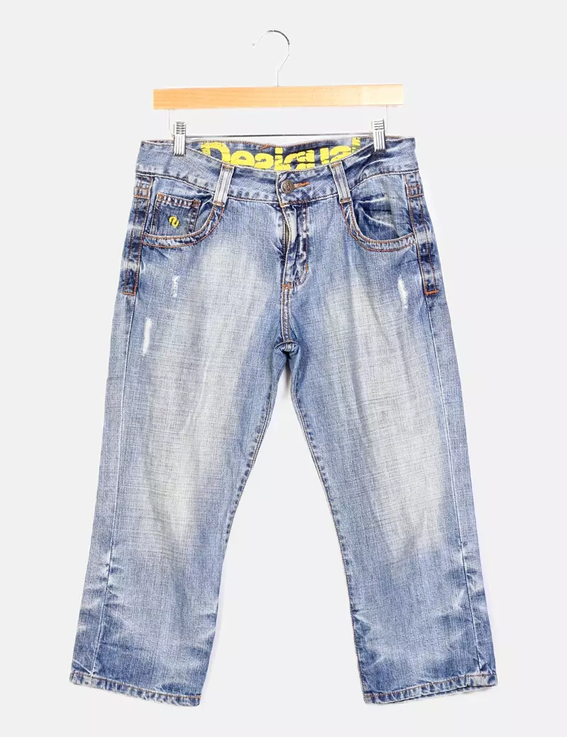 Desigual Jeans azul pirata