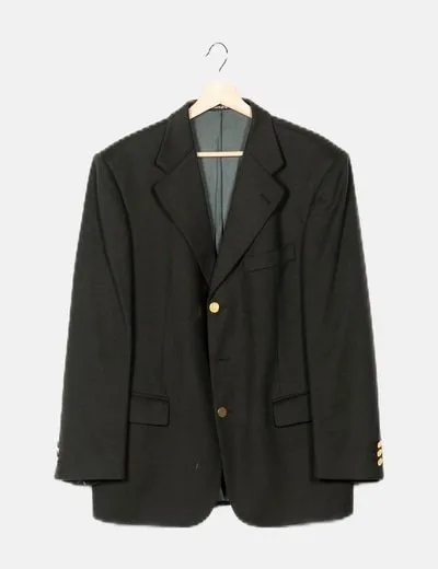 El Corte Inglés Blazer lana kaki