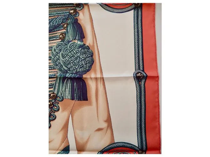 Hermès BRANDEBOURGS Coral 