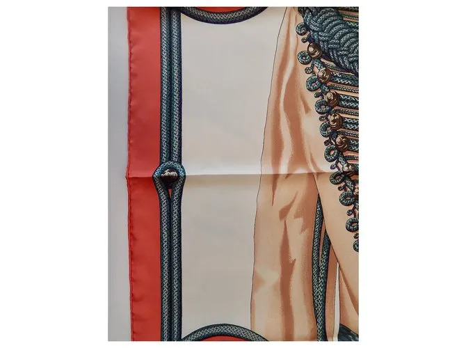 Hermès BRANDEBOURGS Coral 