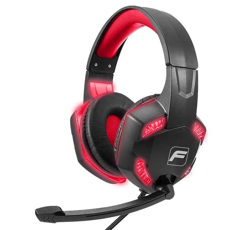 HPG001 AUDíFONOS CON MICRóFONO Y LUZ PARA GAMER