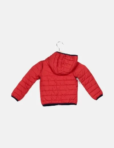 IKKS Chaqueta roja acolchada