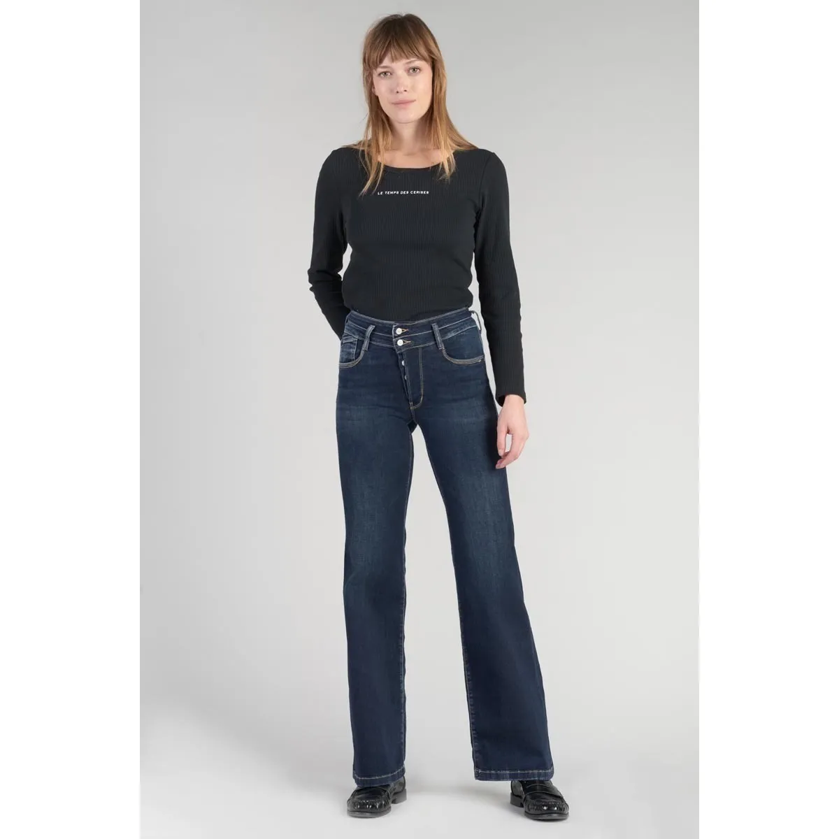 Jeans flare pulp flare, largo 34