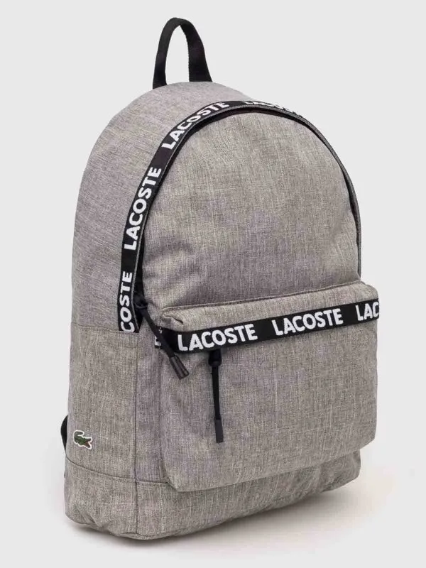 LACOSTE MOCHILA  GRIS