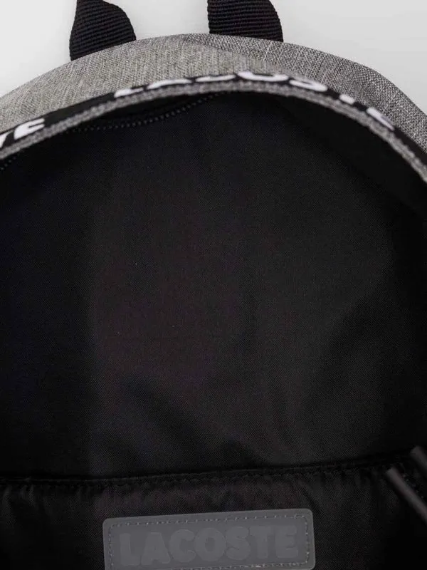 LACOSTE MOCHILA  GRIS