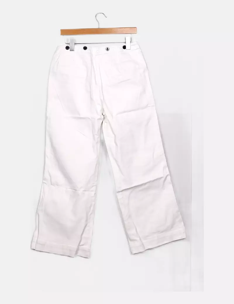 Lauren Jeans Pantalón blanco denim
