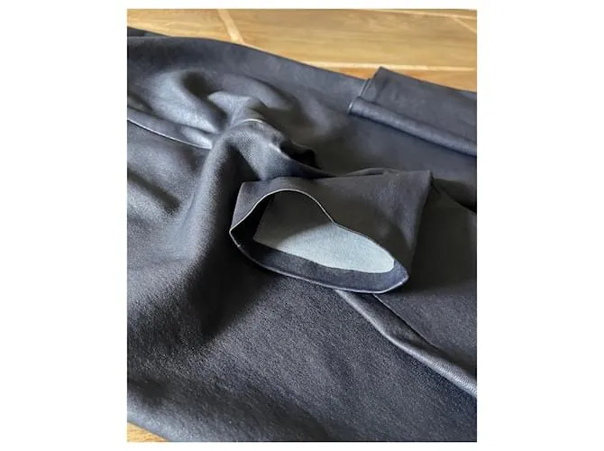 Legging piel marino Uterque T.S Azul marino 