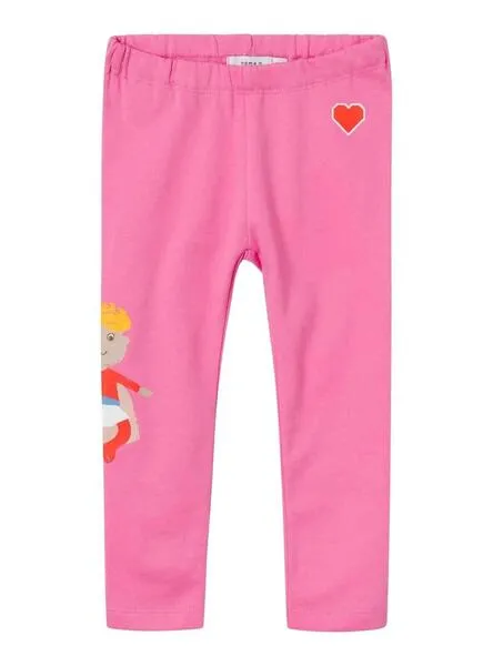 Leggings Name It Liva Rosa para Niña