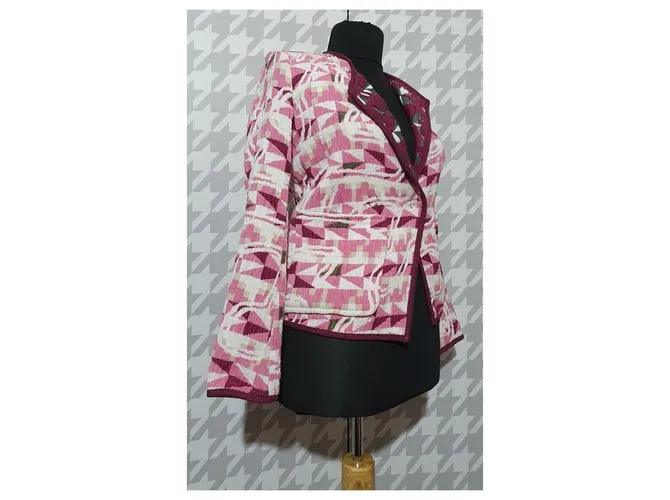Maje Chaquetas Rosa Multicolor Púrpura 