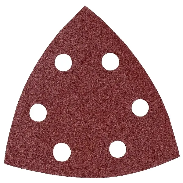 MAKITA  B21602  JUEGO DE HOJAS ABRASIVAS DELTA, 93X93X93MM, GRANULACIóN 180, 6 NOCHES, 10 PIEZAS