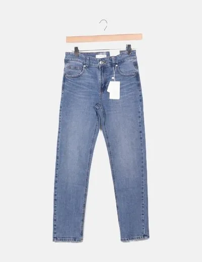 Mango Jeans azul básico
