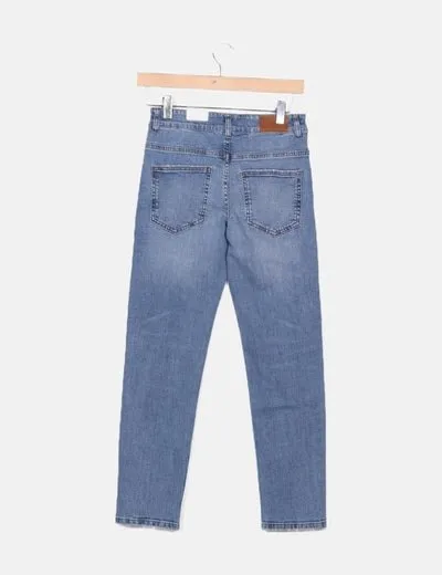 Mango Jeans azul básico