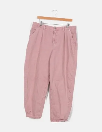 Mango Jeans morado boyfriend
