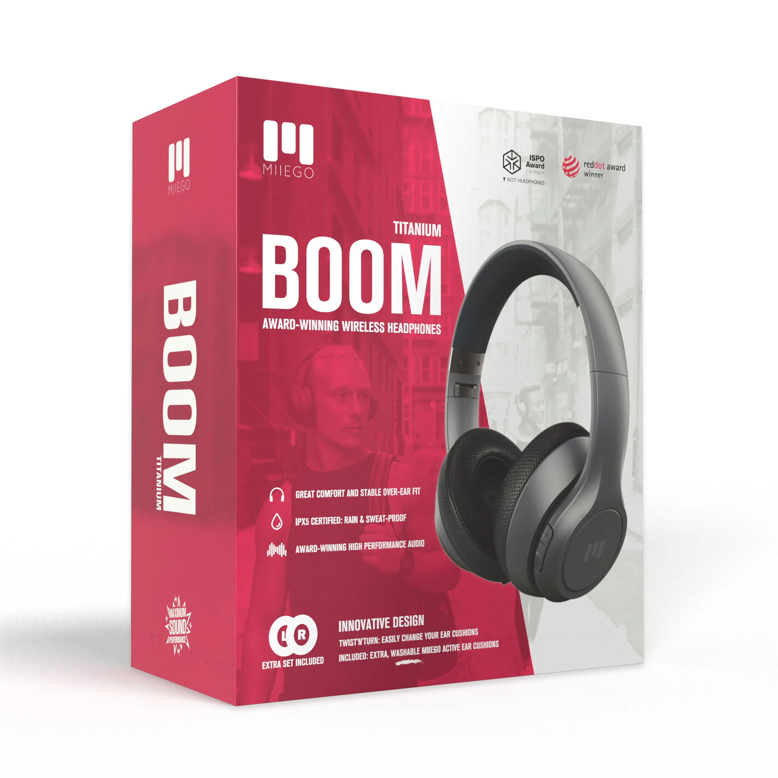 MIIEGO Boom Auriculares