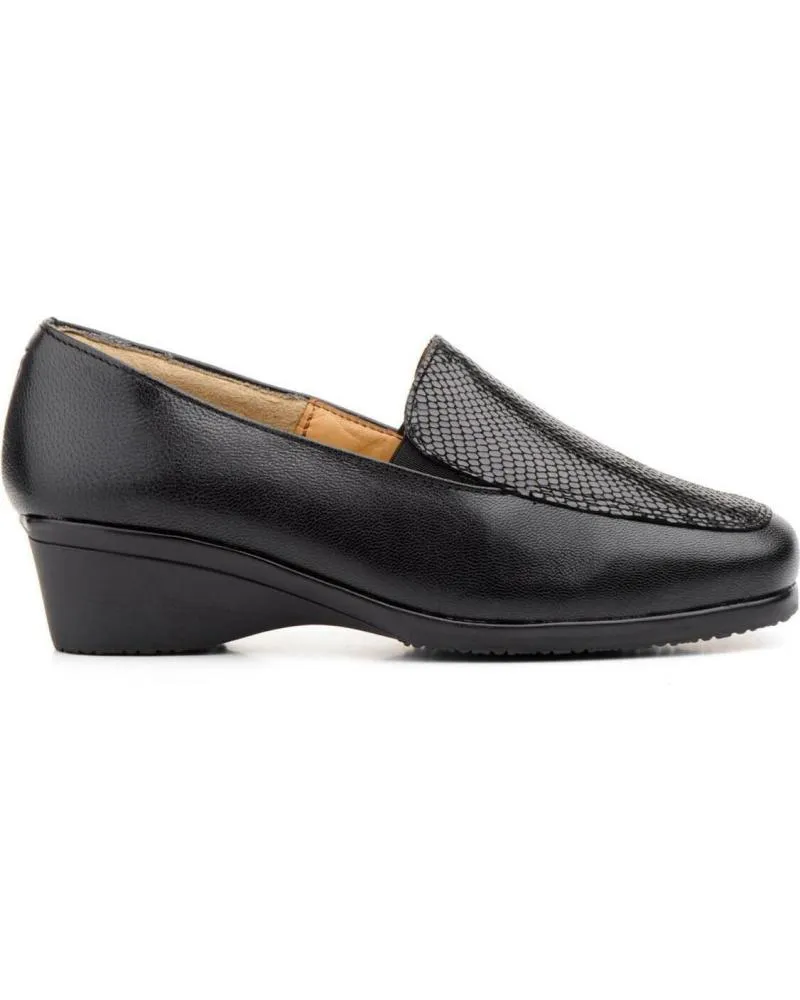 Mocasines de Mujer LA VIDA ROSA MOCASINES NEGRO